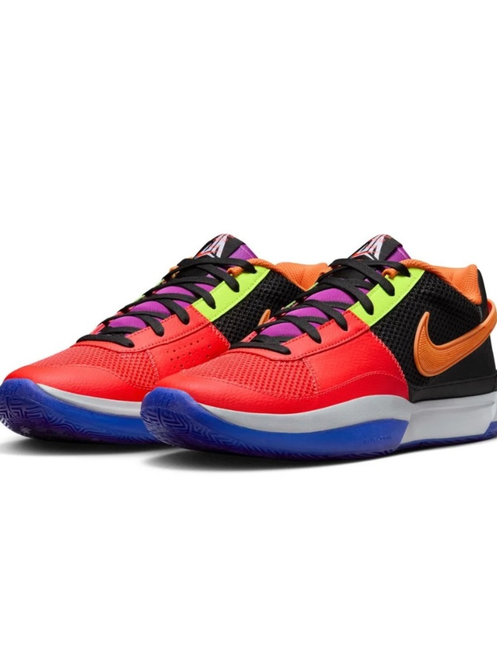 Nike Kids Red, Orange & Purple Low-Top Sneakers